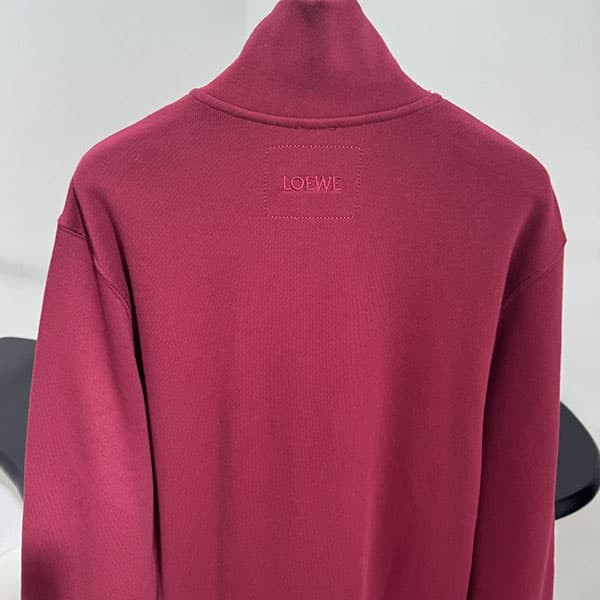 大人気!ロエベ コットン ジップアップ 偽物 スウェットシャツ lov16526